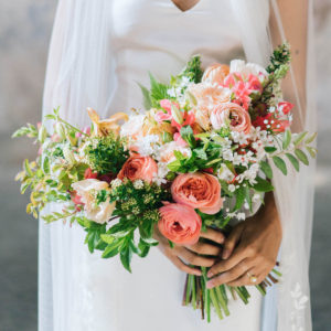 Bridal bouquet floral design class in snohomish washington - flirty fleurs