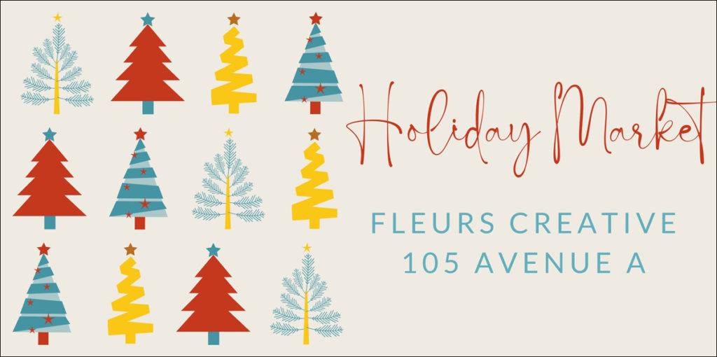 holiday market in snohomish washington at fleurs creative