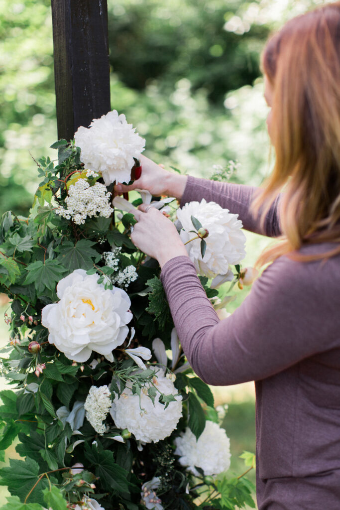 sympathy floral design class in washington state