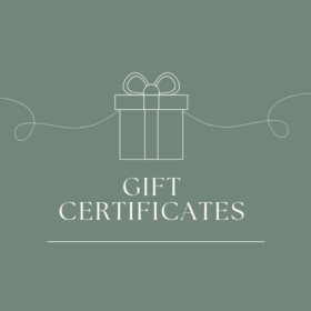 Christmas gift certificates available for floral design classes at Fleurs Creative