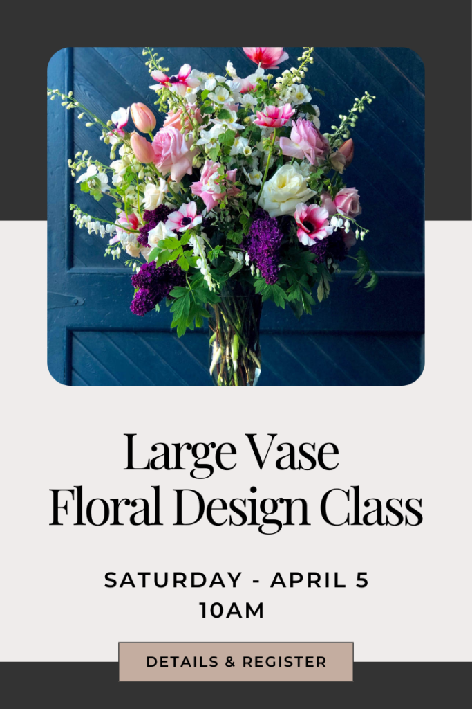 learn how to arrange large floral arrangements in vases seattle washington