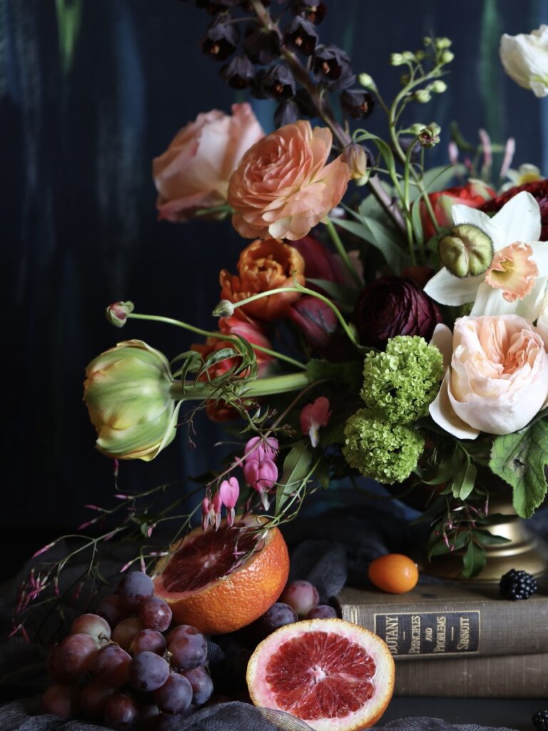 Floral Design inspired by Dutch Master Painters