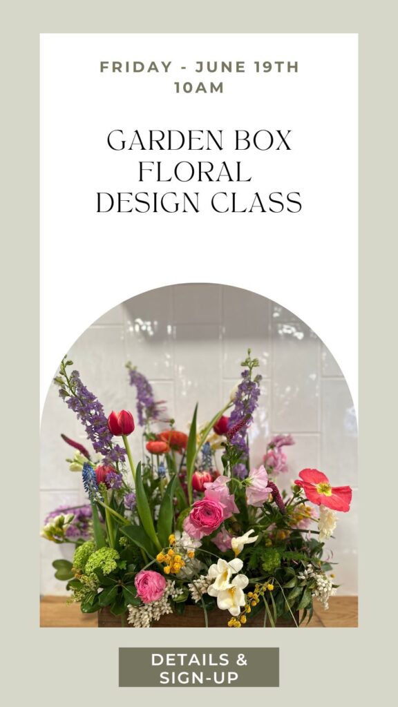 flower designing classes in Snohomish Washington